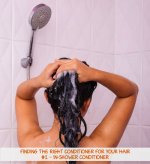 mycie włosów pod prysznicem
